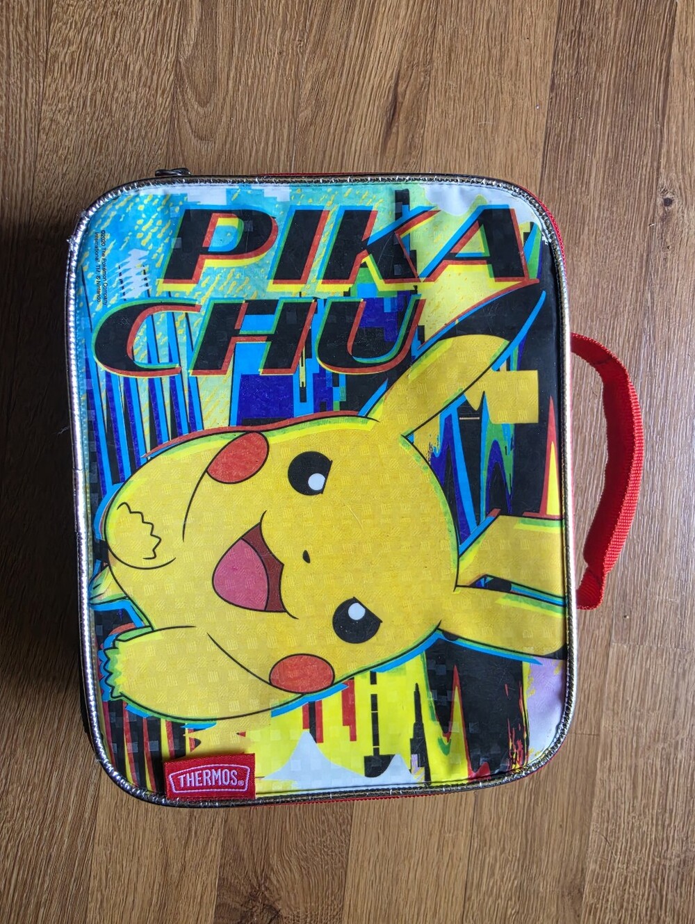 Thermos Pikachu Insulated Lunchbox - Yellow/Red/Blue